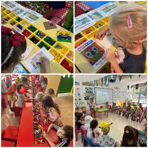 Second week of Angel’s Kindergarten summer school. Lots of fun activities for our children to keep busy.